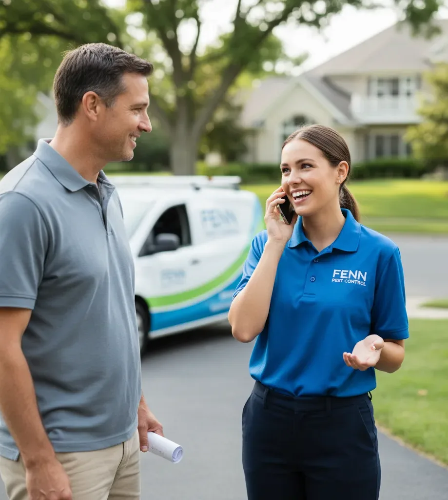 Fenn Pest Control customer support in Quinton